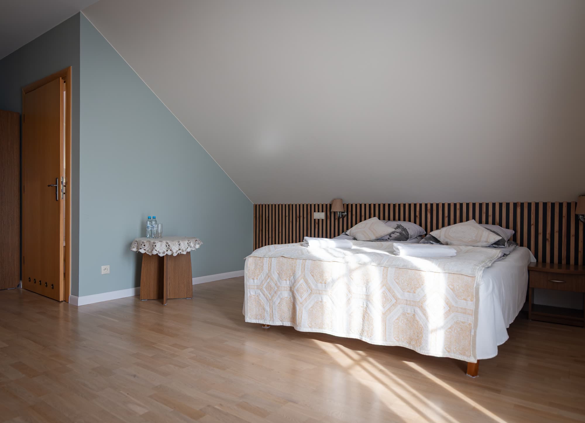 Apartament 1 — łóżko King size